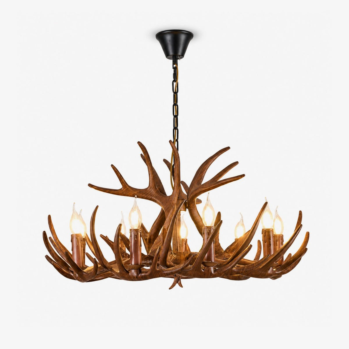 Noreira Kronleuchter aus Antler Lodge Stil