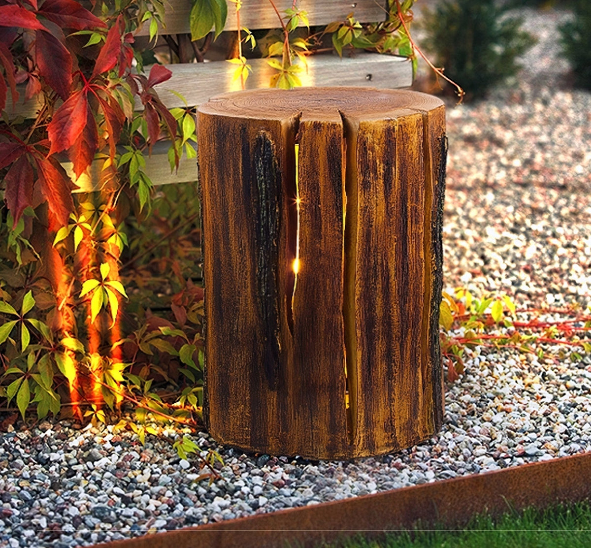 Lemn Außenwandleuchte Log Outdoor LED