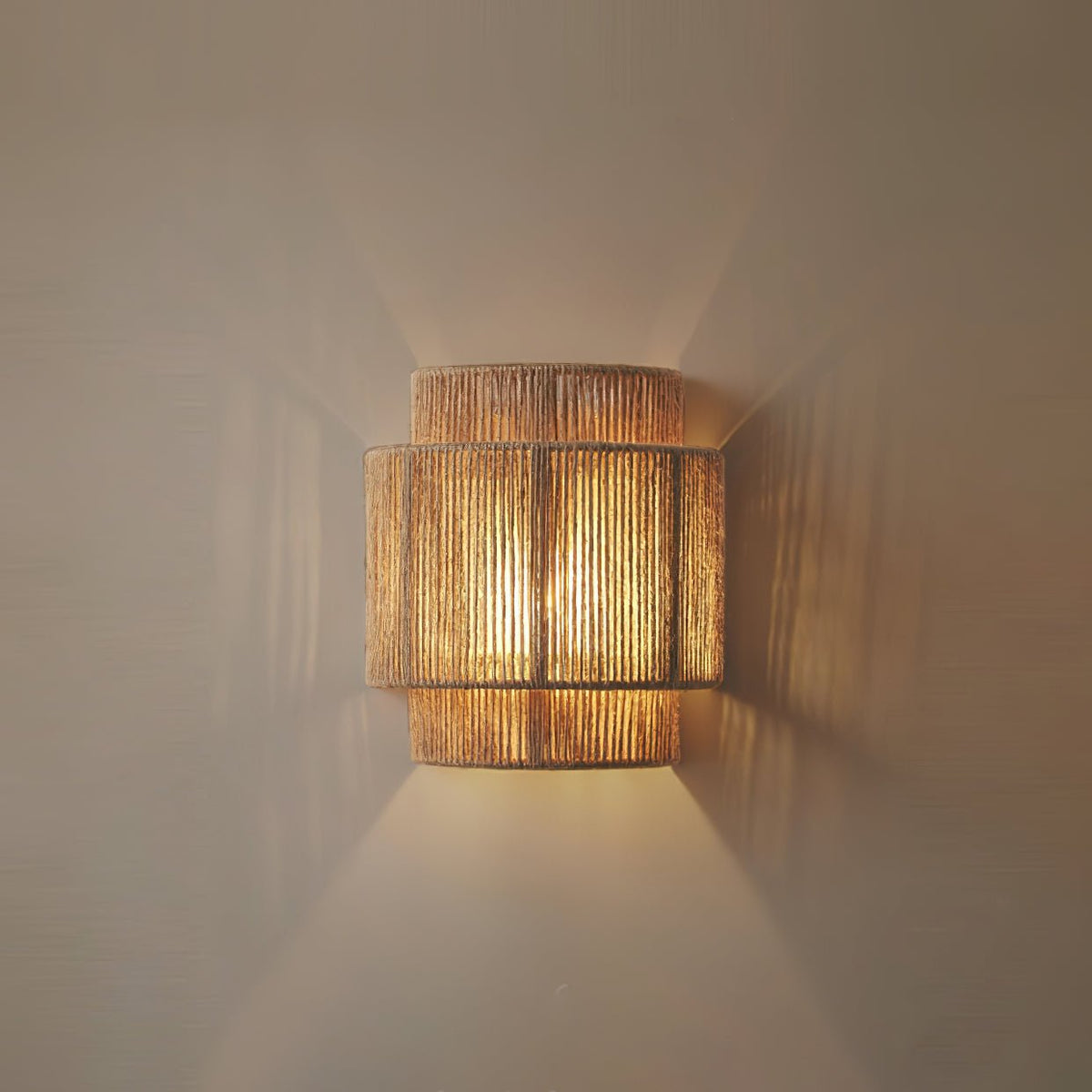 Velivaria Wandleuchte Rustic Weave