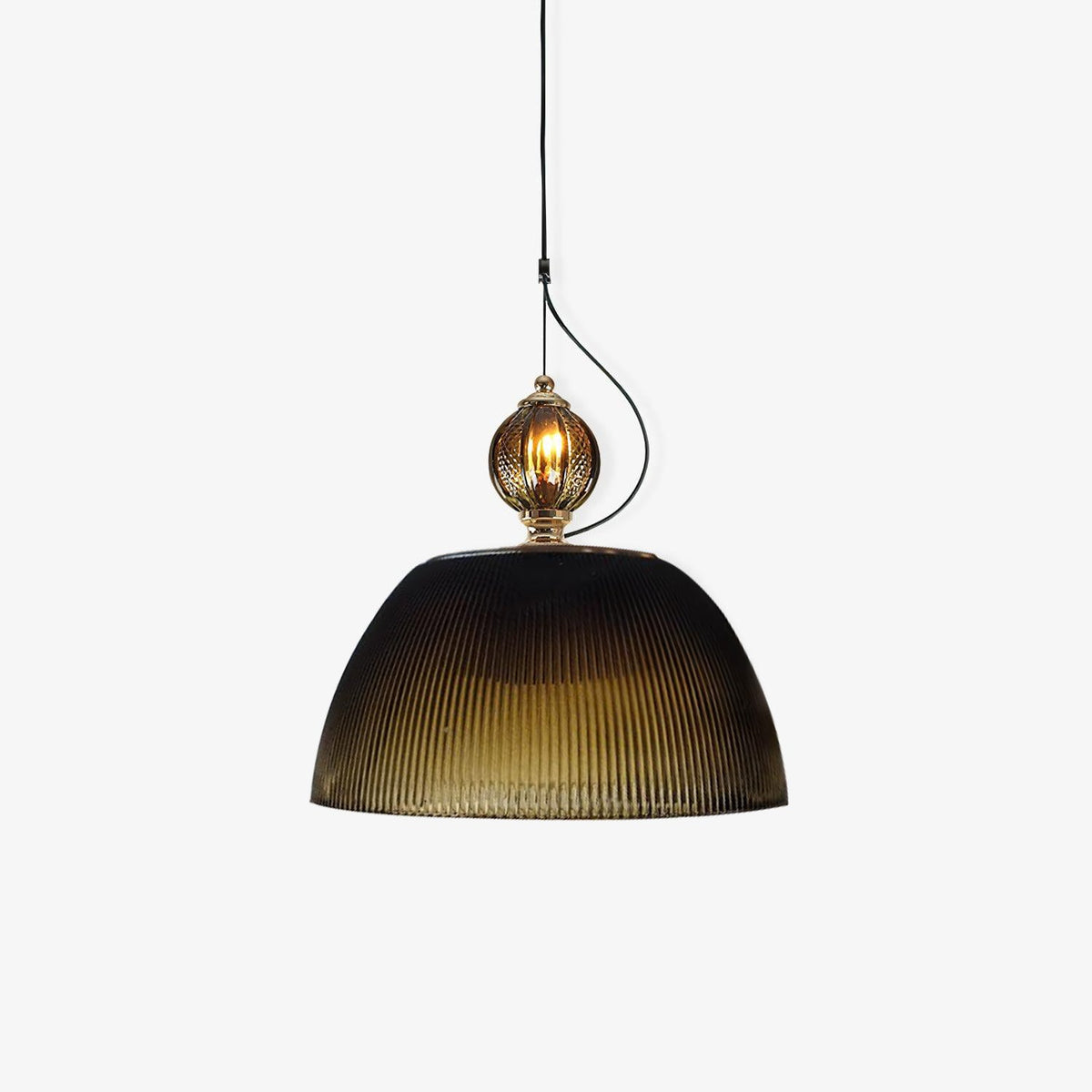 Nray Pendelleuchte aus Glas im Retro-Stil