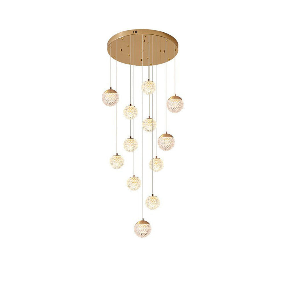 Arisha Design/Modern LED Pendelleuchte Schlafzimmer/Esszimmer Gold
