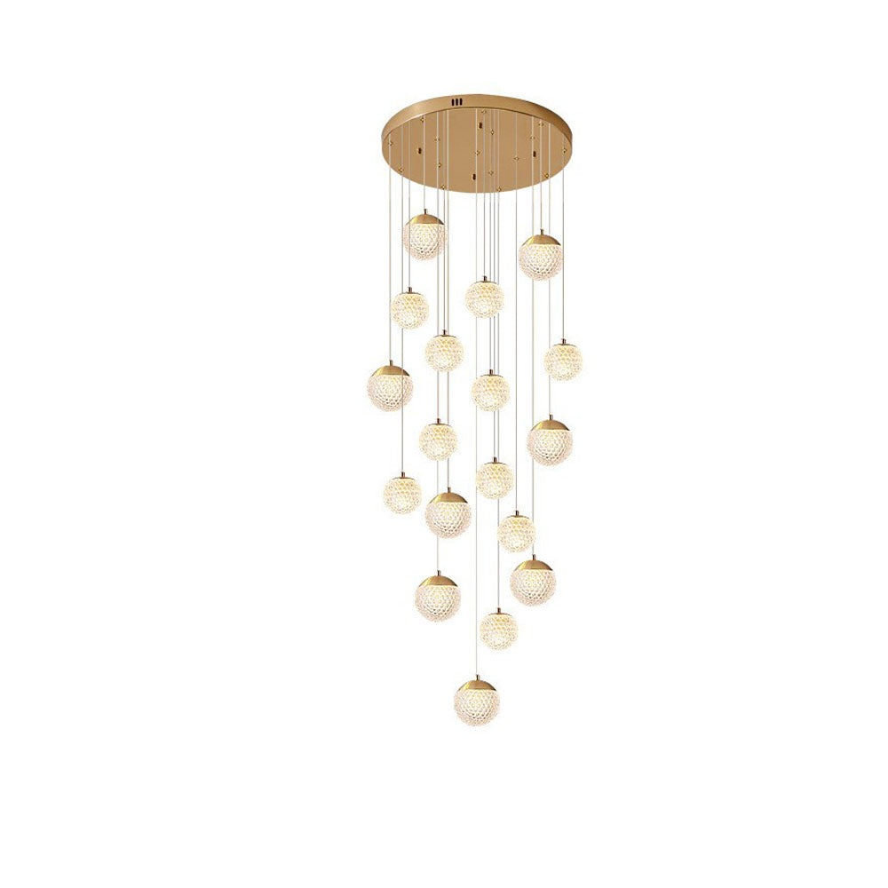 Arisha Design/Modern LED Pendelleuchte Schlafzimmer/Esszimmer Gold