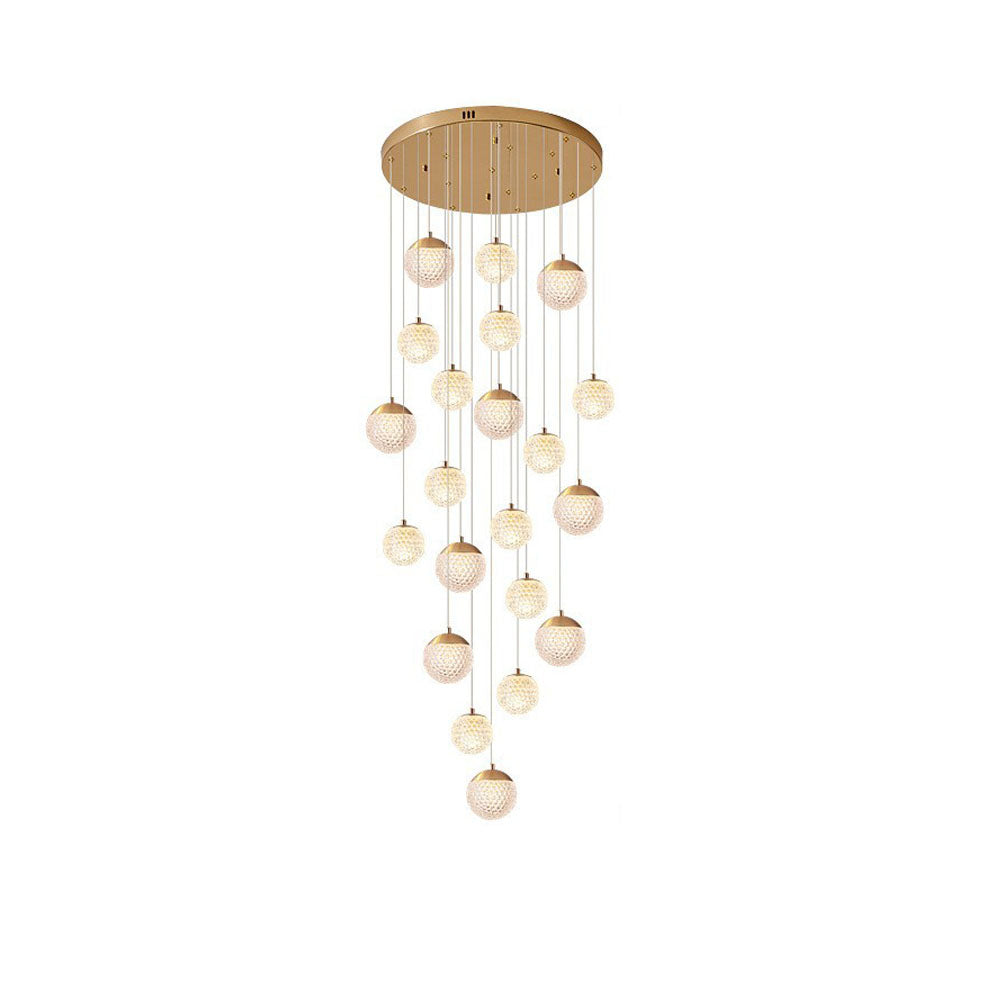 Arisha Design/Modern LED Pendelleuchte Schlafzimmer/Esszimmer Gold