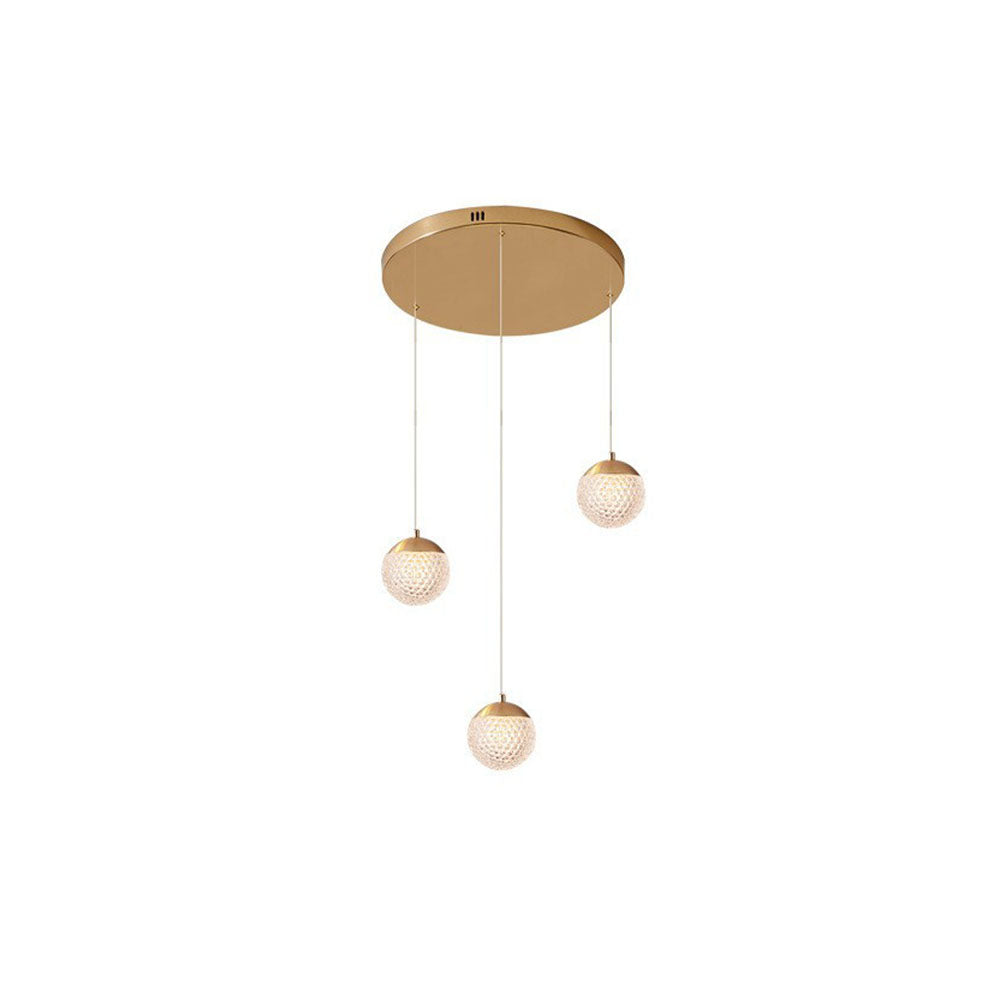 Arisha Design/Modern LED Pendelleuchte Schlafzimmer/Esszimmer Gold