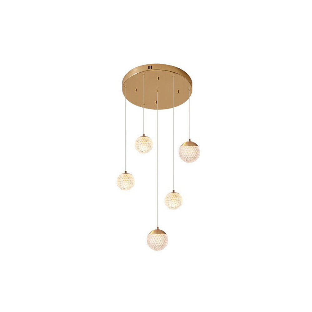 Arisha Design/Modern LED Pendelleuchte Schlafzimmer/Esszimmer Gold