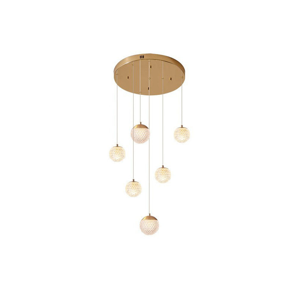 Arisha Design/Modern LED Pendelleuchte Schlafzimmer/Esszimmer Gold