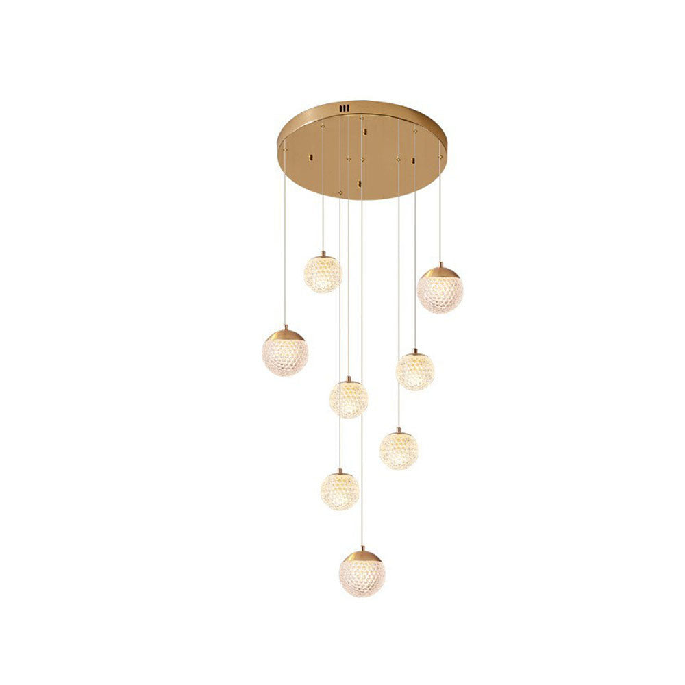 Arisha Design/Modern LED Pendelleuchte Schlafzimmer/Esszimmer Gold