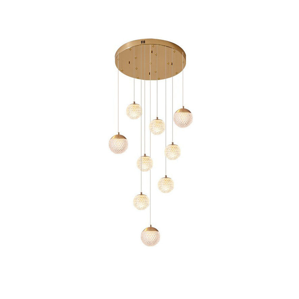 Arisha Design/Modern LED Pendelleuchte Schlafzimmer/Esszimmer Gold