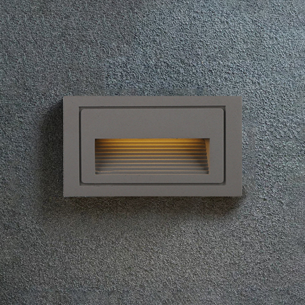Ray Modern LED Außenwandleuchte Metall Acryl Garten Terrasse