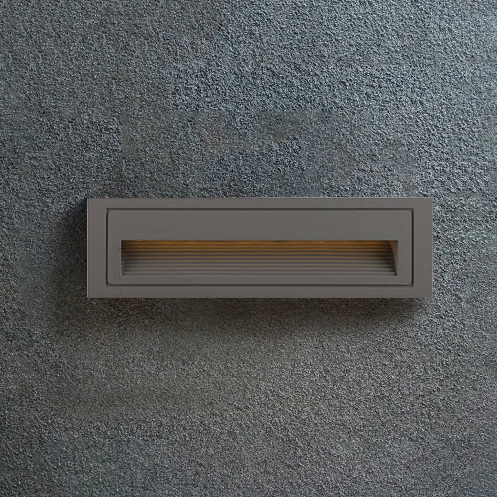 Ray Modern LED Außenwandleuchte Metall Acryl Garten Terrasse