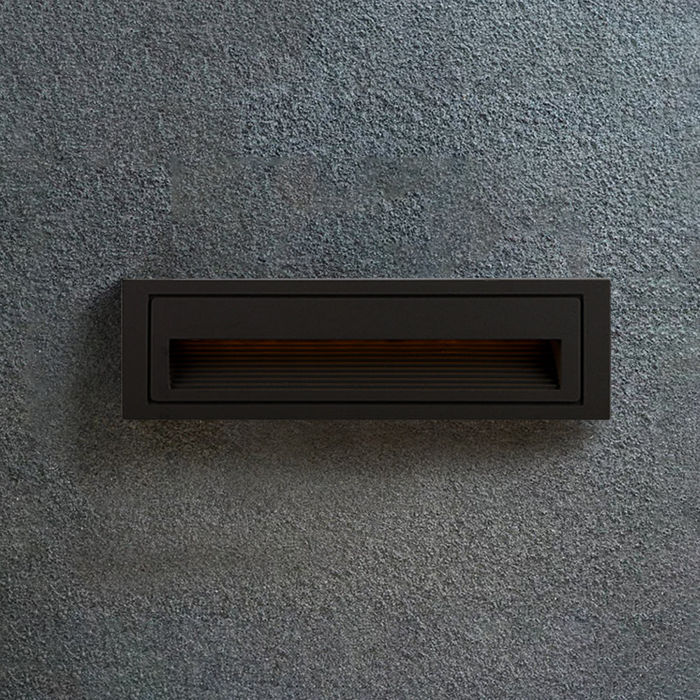 Ray Modern LED Außenwandleuchte Metall Acryl Garten Terrasse