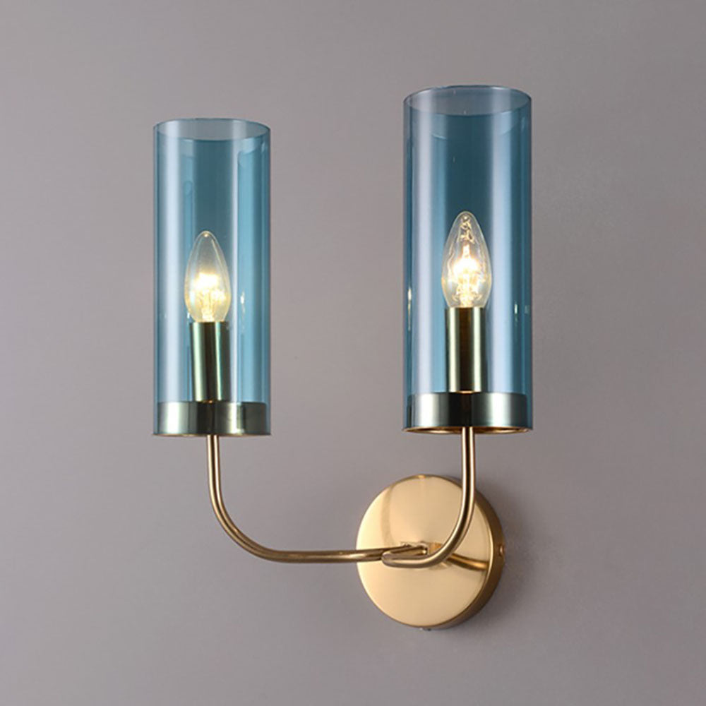 Arisha Nordic Post-Modern Wandleuchte 1/2 Leuchten Metall/Glas Wohnzimmer
