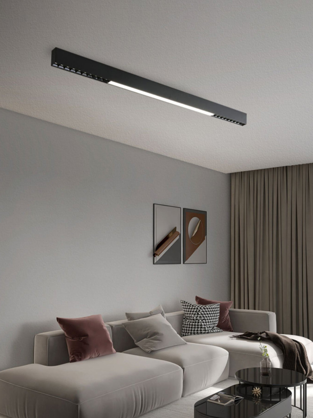Line moderne Aluminium-Schwimmleuchte