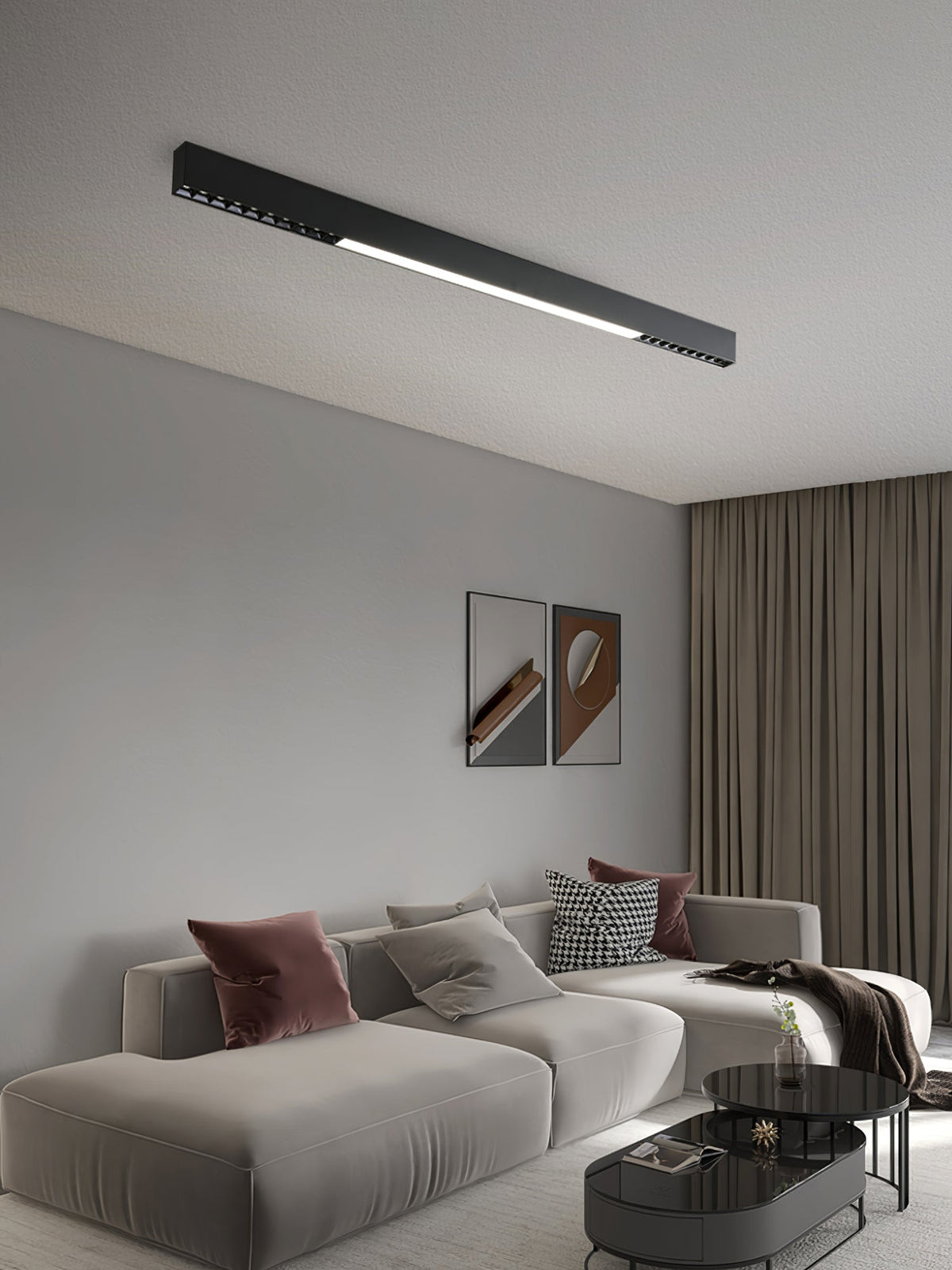 Line moderne Aluminium-Schwimmleuchte