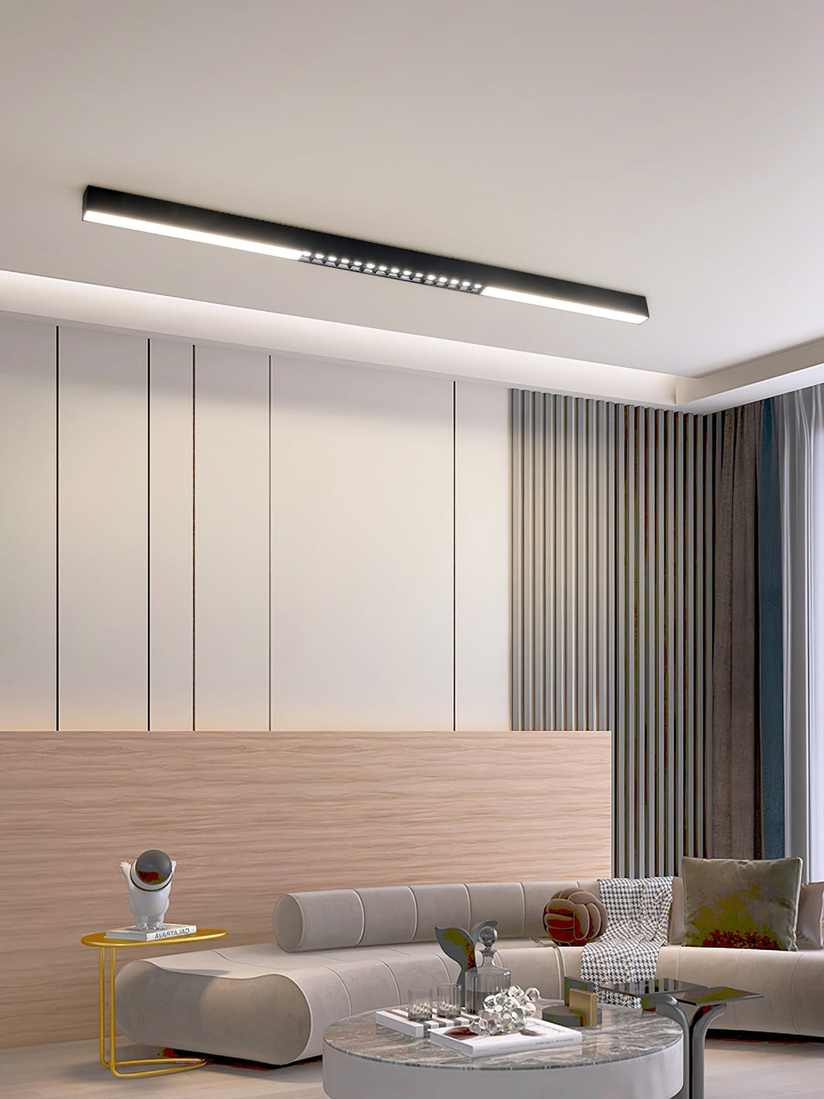 Line moderne Aluminium-Schwimmleuchte