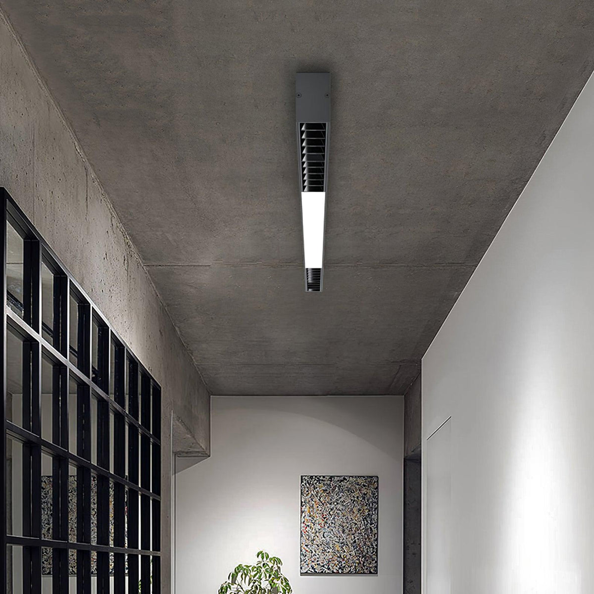 Line moderne Aluminium-Schwimmleuchte