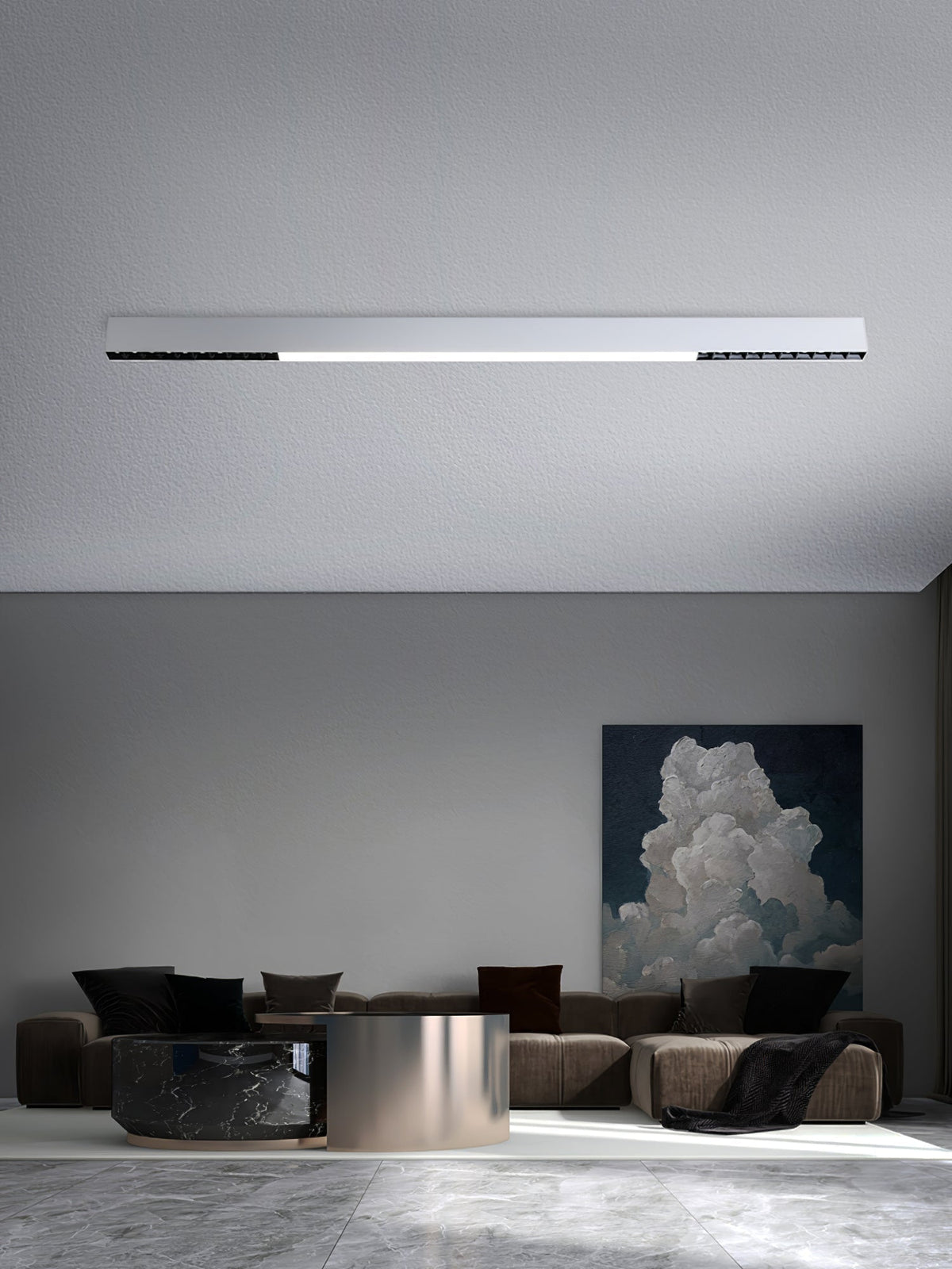 Line moderne Aluminium-Schwimmleuchte