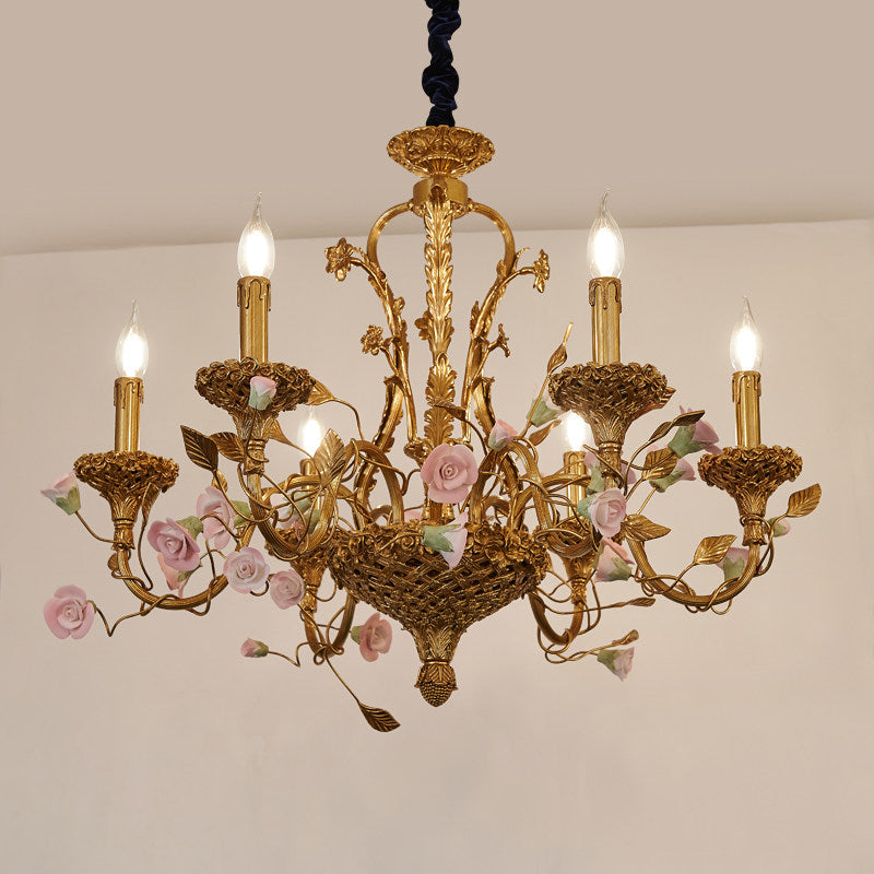 Teriariel Blumen-Kronleuchter