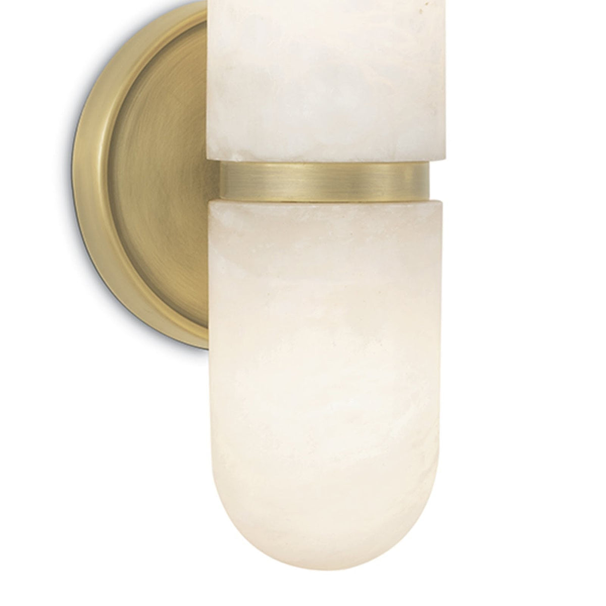Salon Alabaster-Wandleuchte