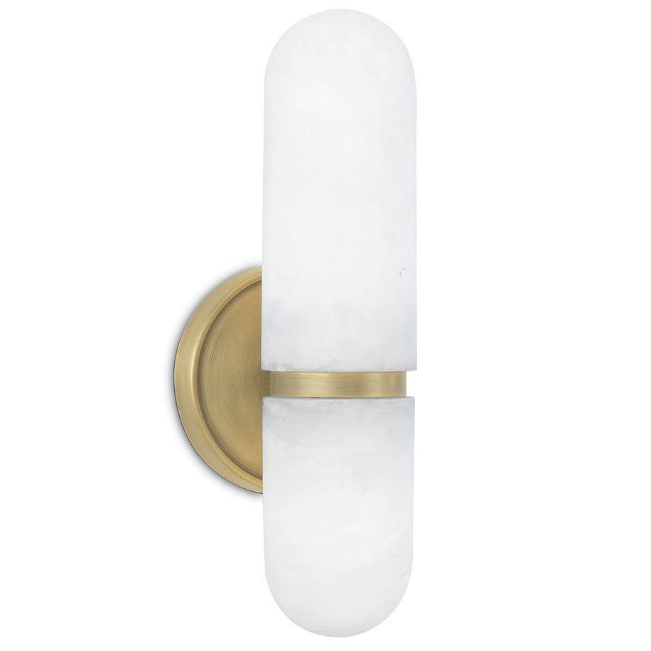 Salon Alabaster-Wandleuchte