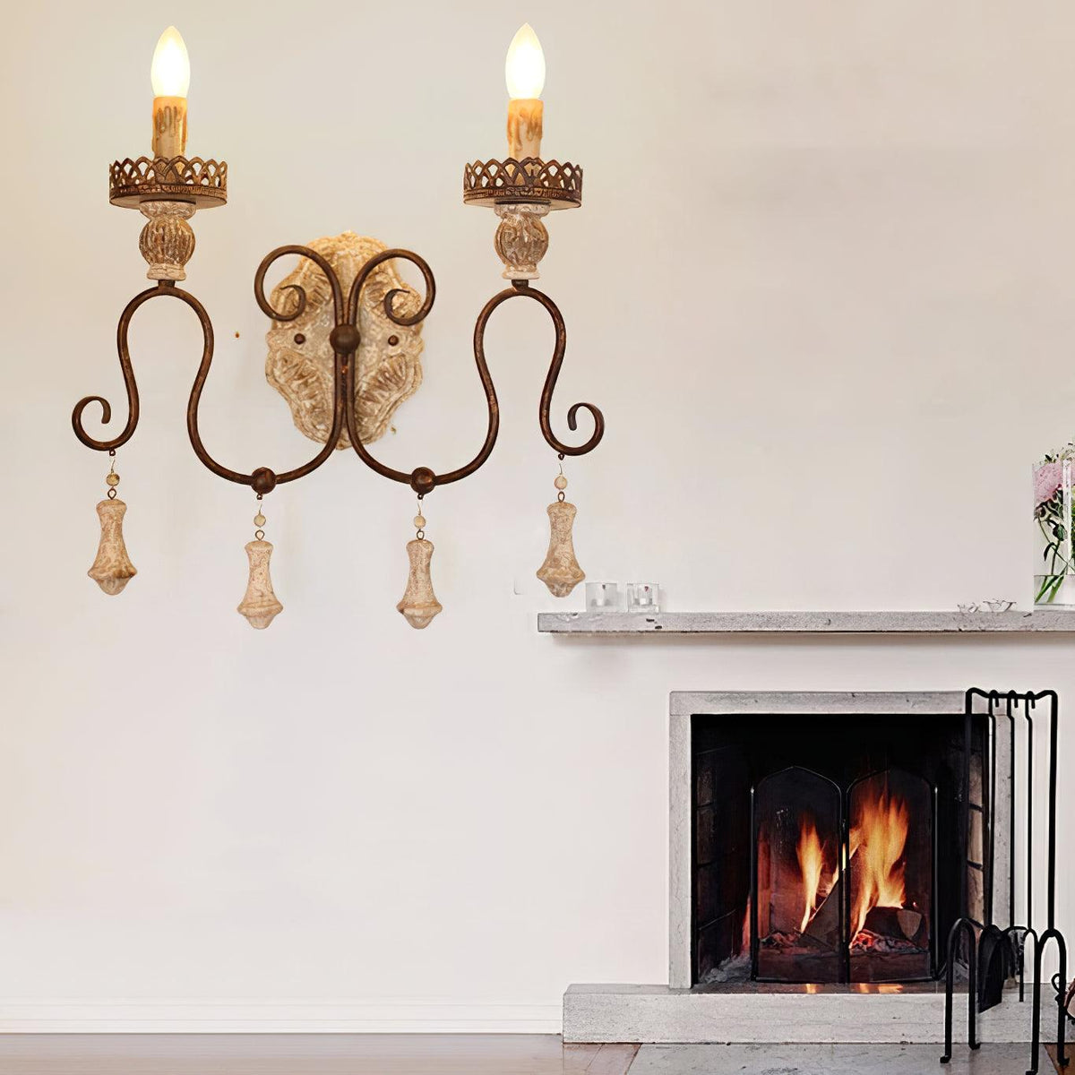 Aurzore Mid-century traditionelle Wandleuchte