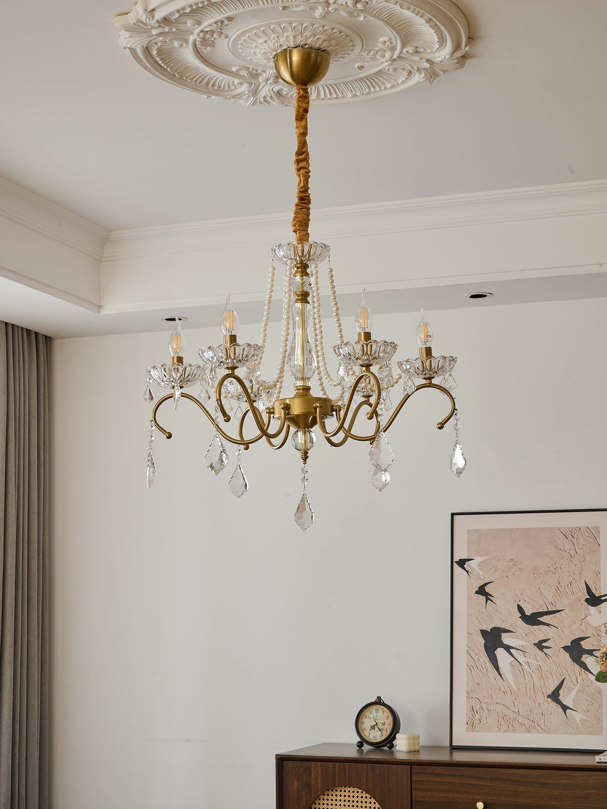 Vavenus Kronleuchter im postmodernen Luxus-Stil aus Kristall