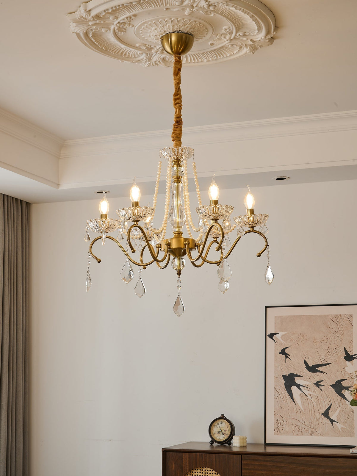 Vavenus Kronleuchter im postmodernen Luxus-Stil aus Kristall