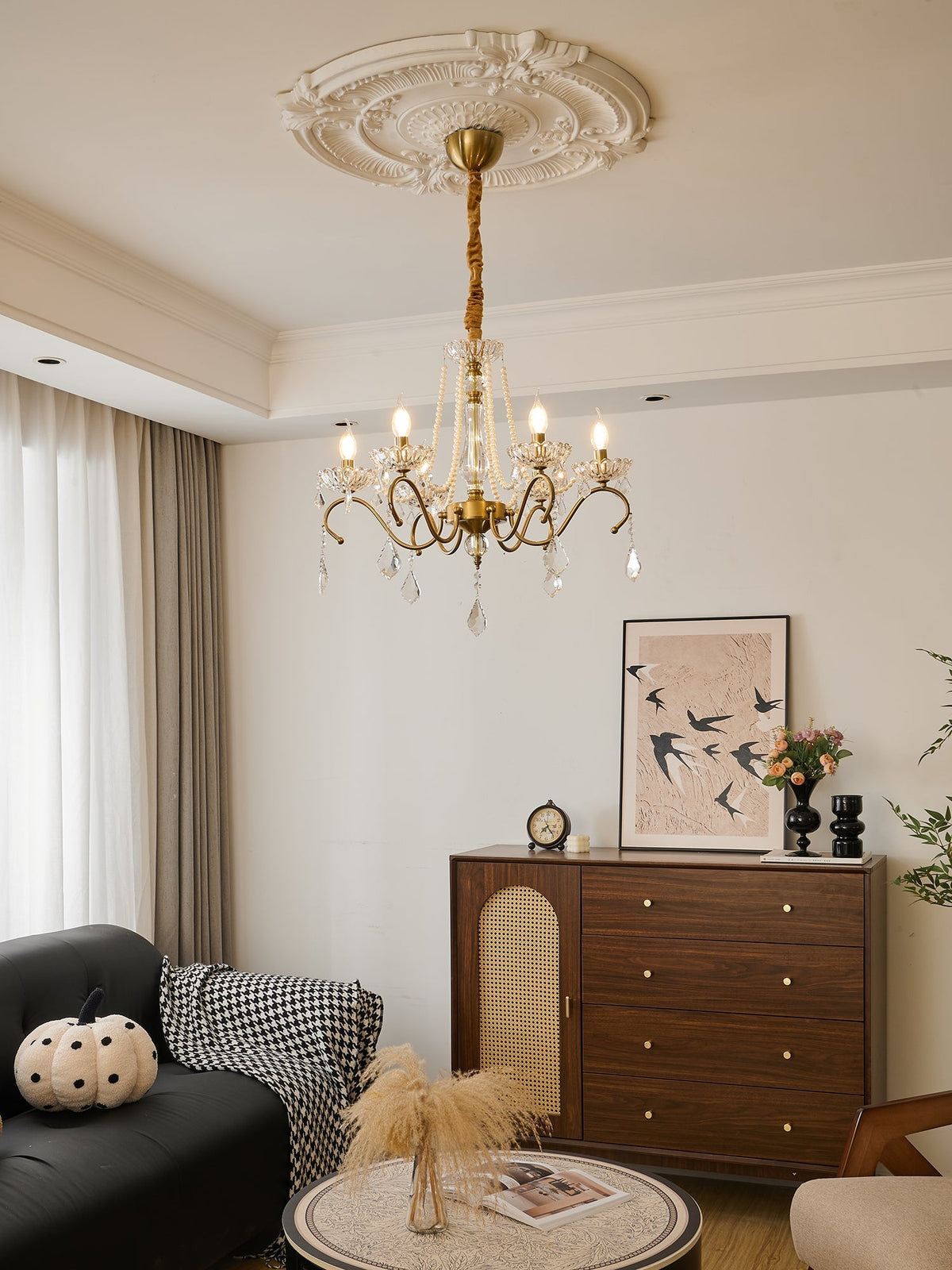 Vavenus Kronleuchter im postmodernen Luxus-Stil aus Kristall