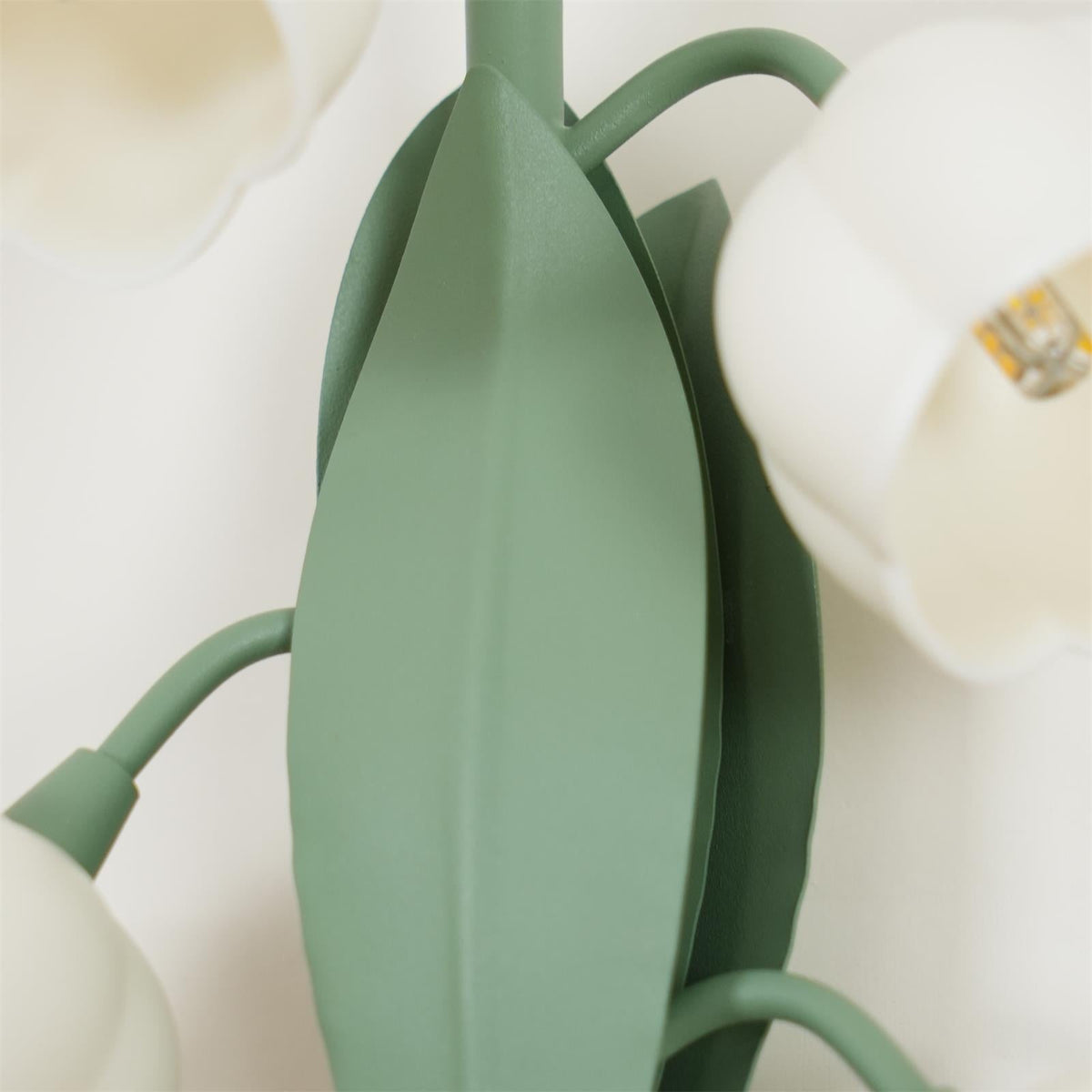 Aelis Natürliche Orchideen-Wandleuchte für den Innenbereich