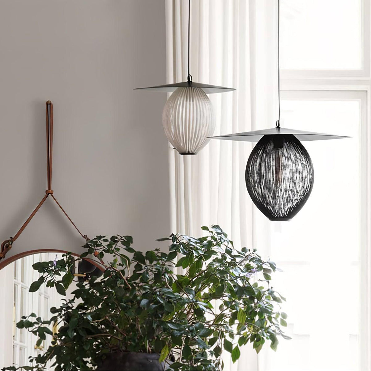 Hikari Aluminium-Pendelleuchte
