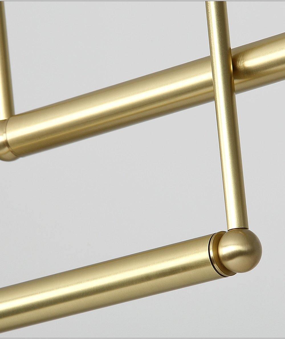 Estix Pendelleuchte Messing Linear Satellit Minimalistisch