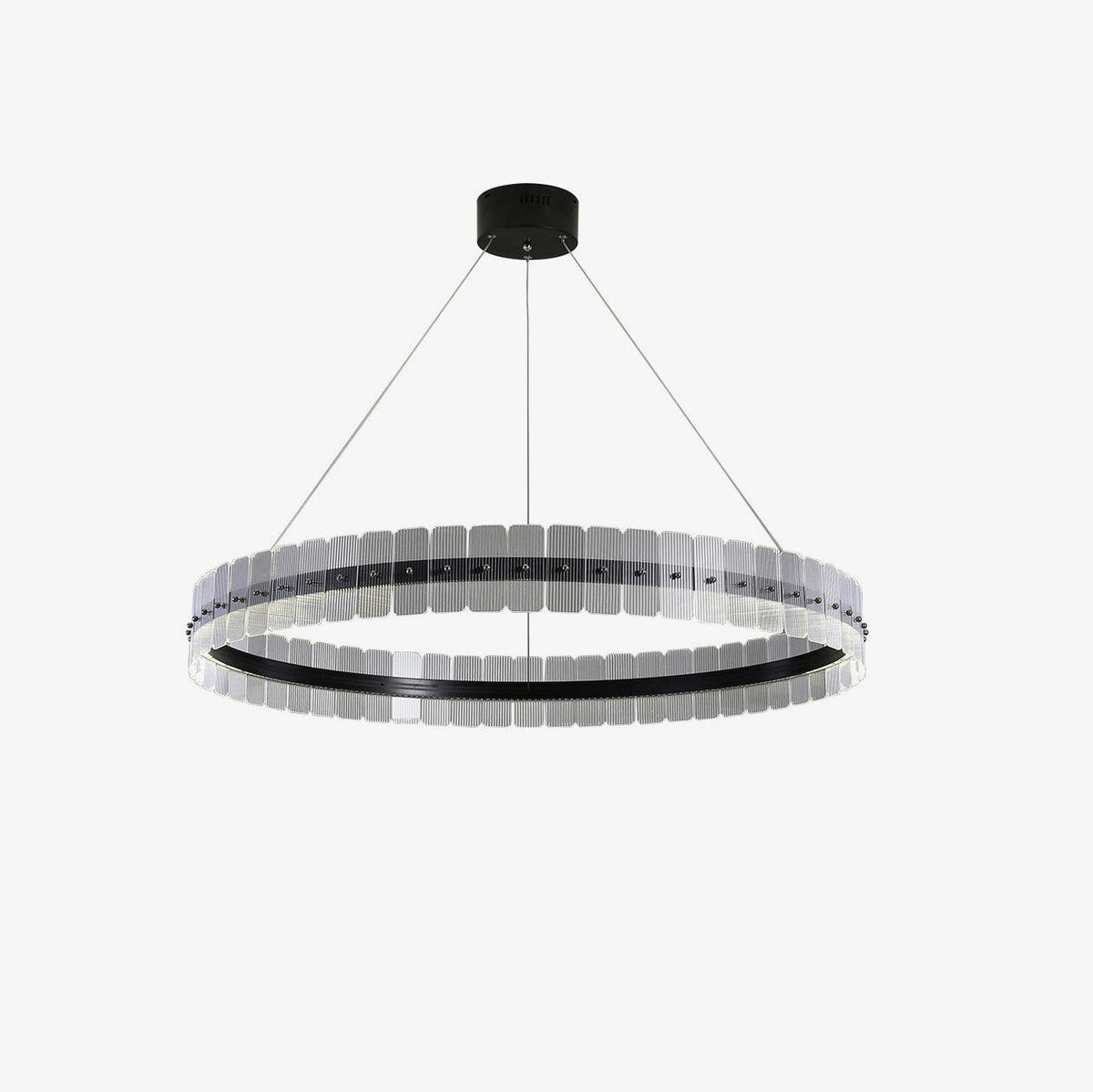 Kynell Kronleuchter Saturno LED mit Acryl-Blöcken