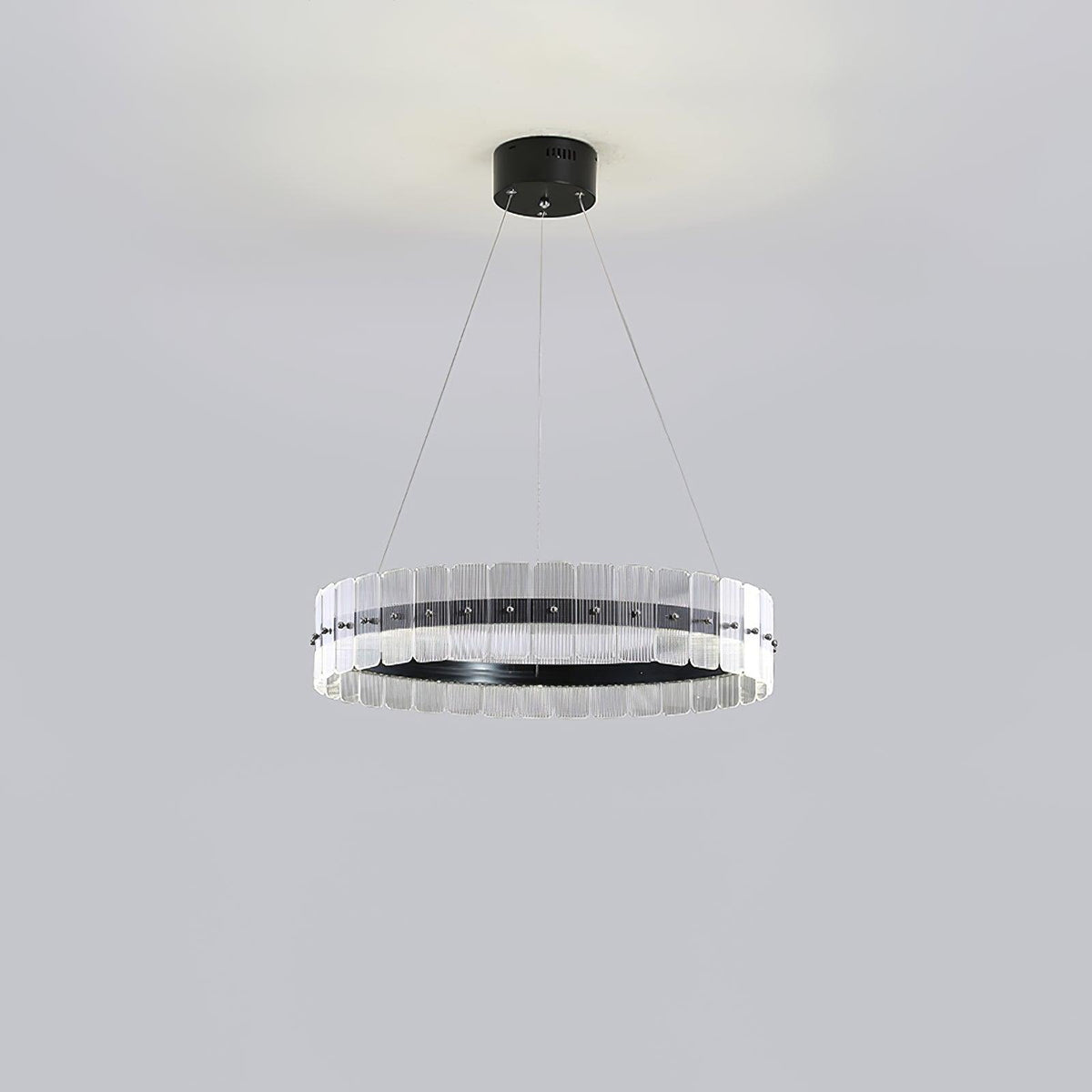 Kynell Kronleuchter Saturno LED mit Acryl-Blöcken