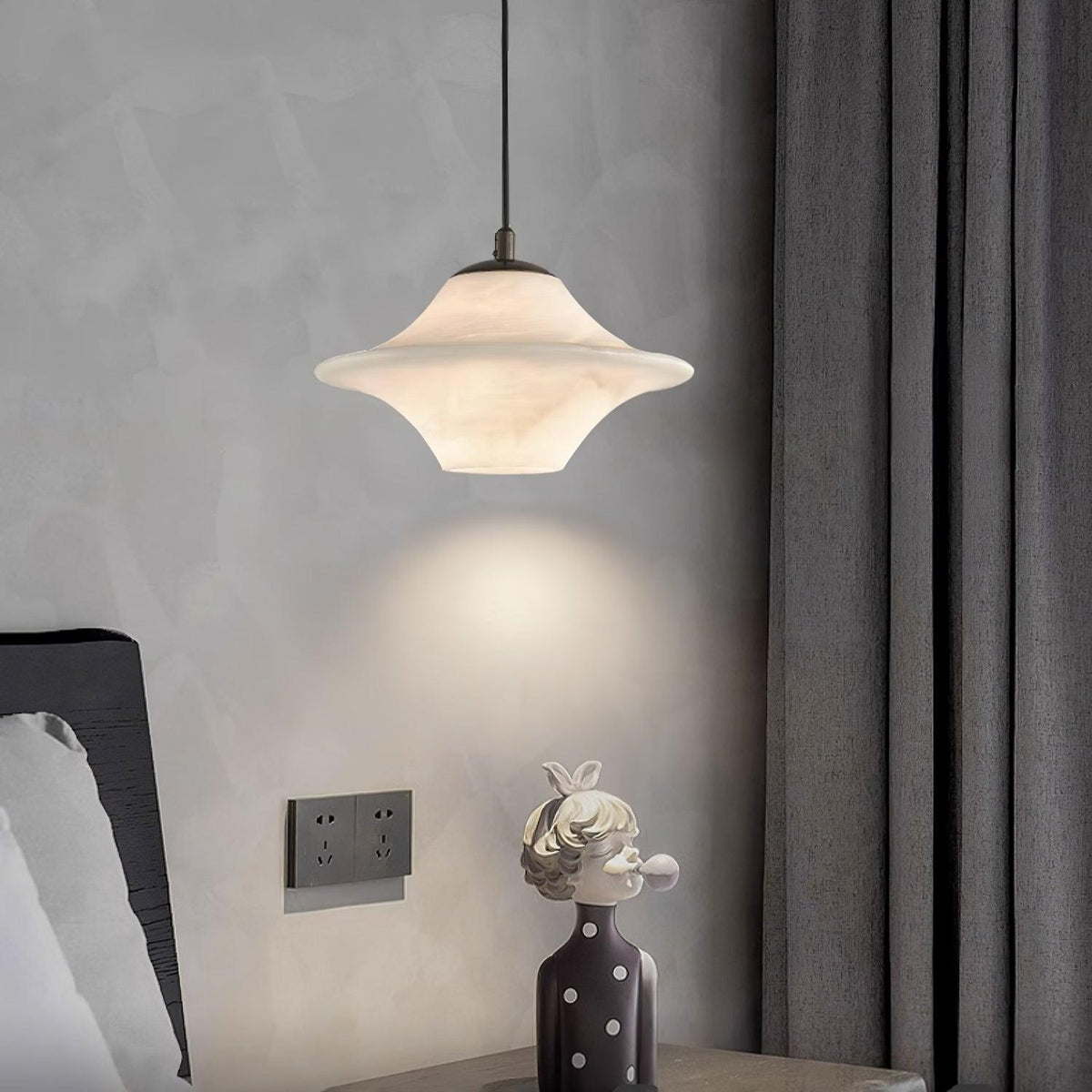 Elvina Alabaster Pendelleuchte