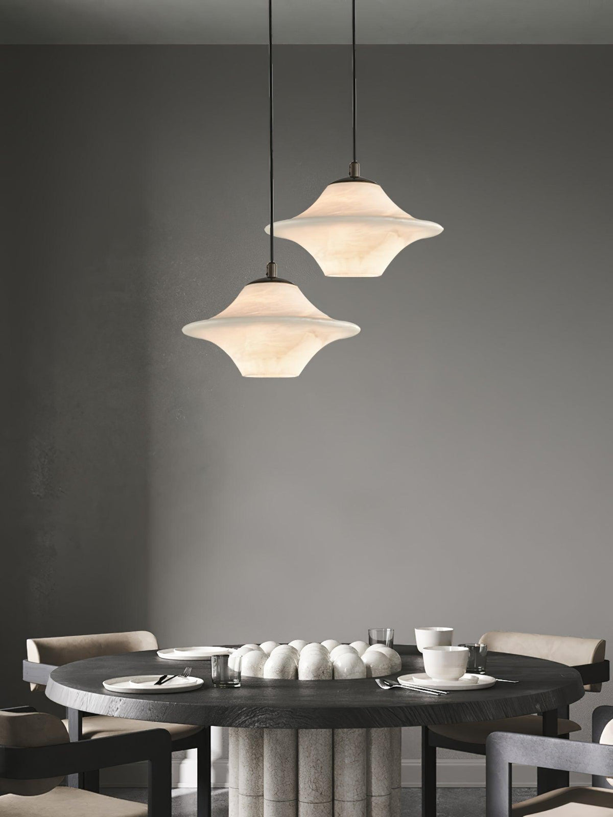 Elvina Alabaster Pendelleuchte