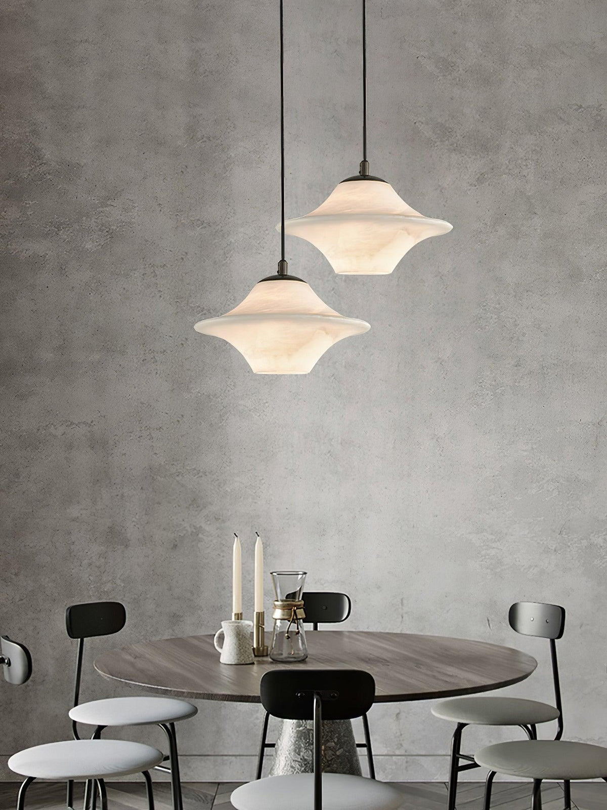 Elvina Alabaster Pendelleuchte