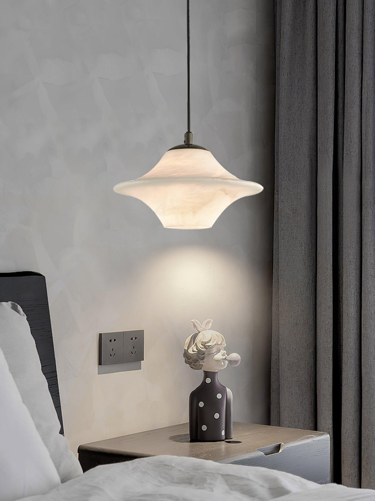 Elvina Alabaster Pendelleuchte