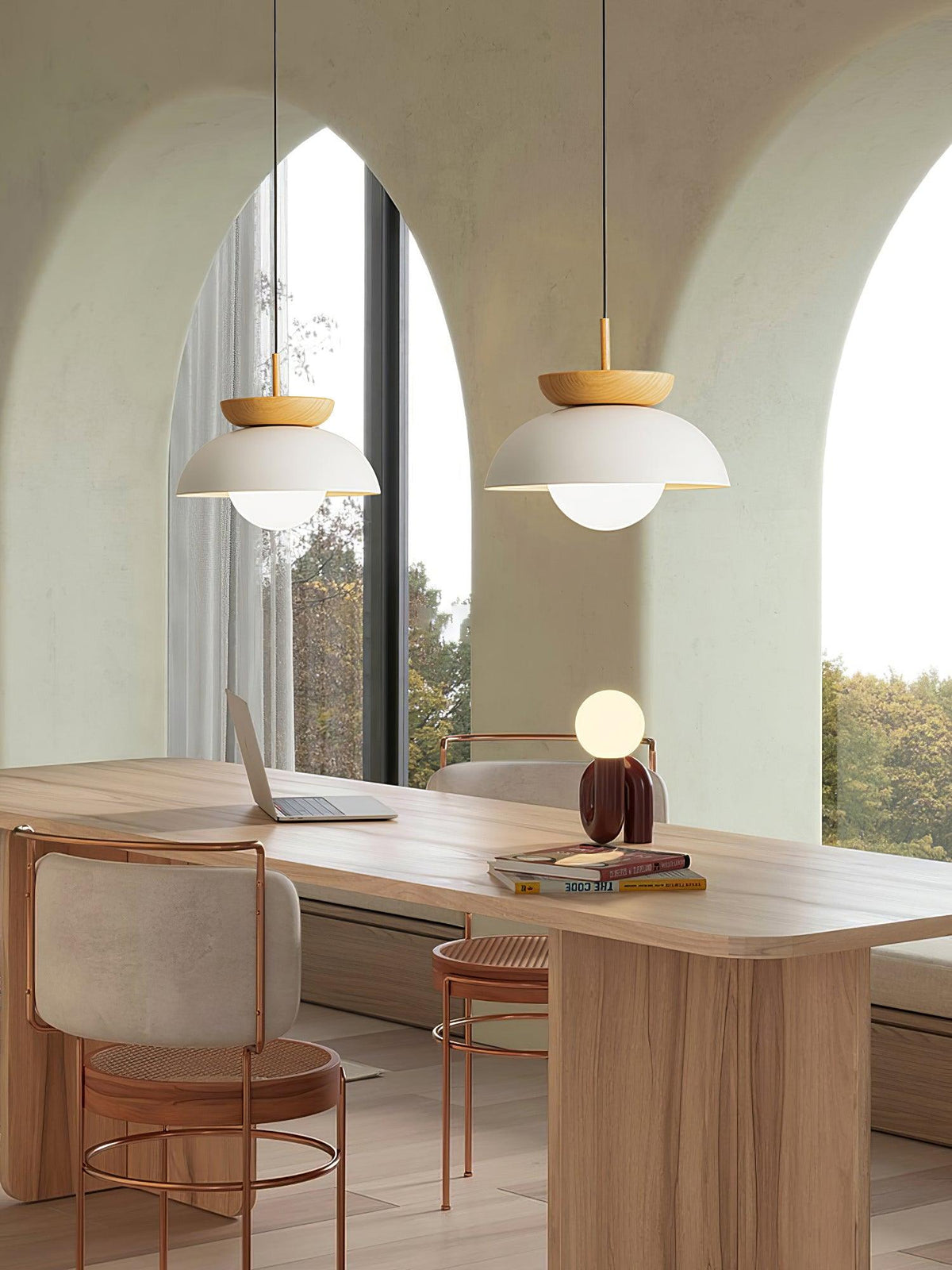 Eirareria Premium zeitgenössische Kunstglas-Pendelleuchte