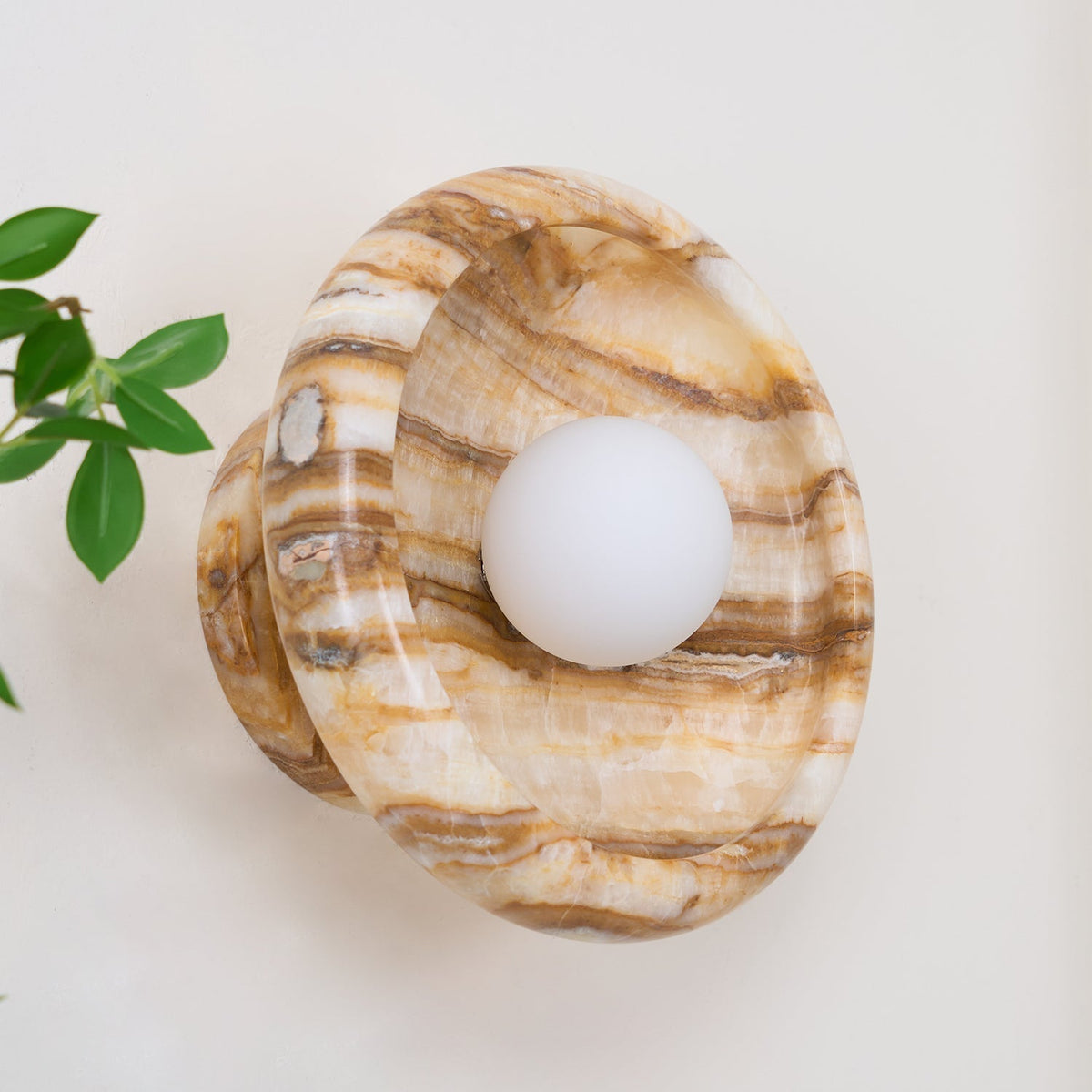 Onvix Natural Onyx Wandleuchte