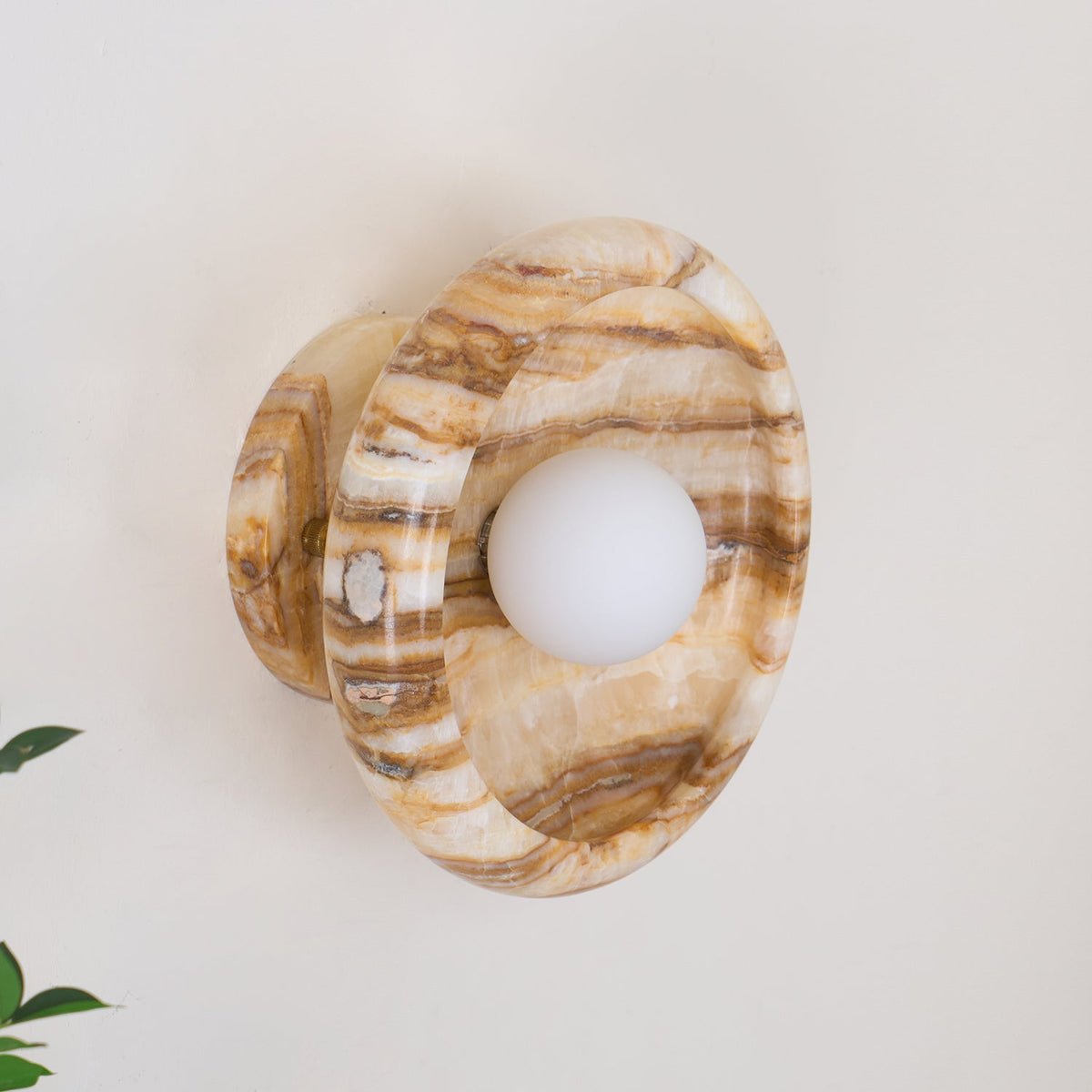 Onvix Natural Onyx Wandleuchte