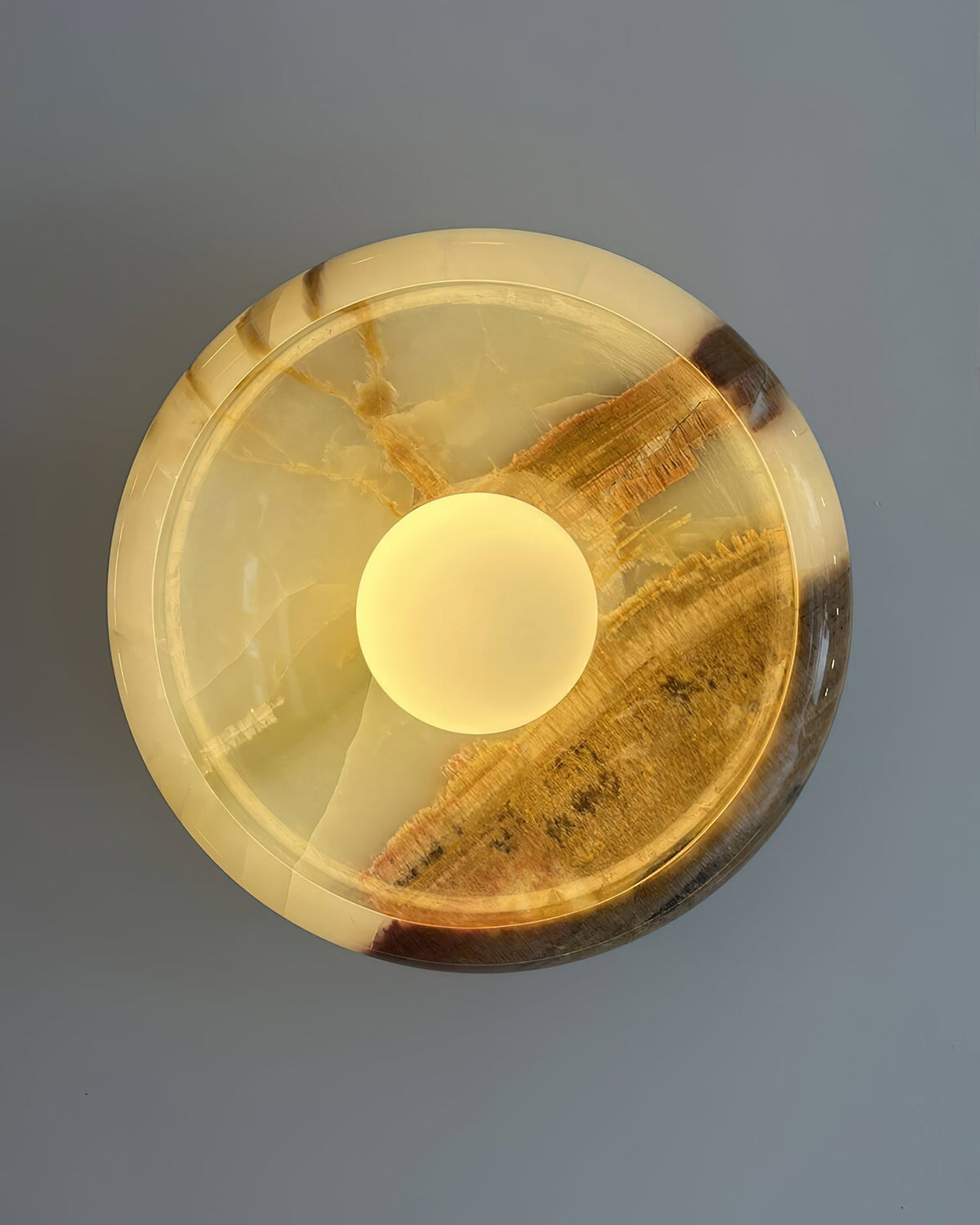 Onvix Natural Onyx Wandleuchte