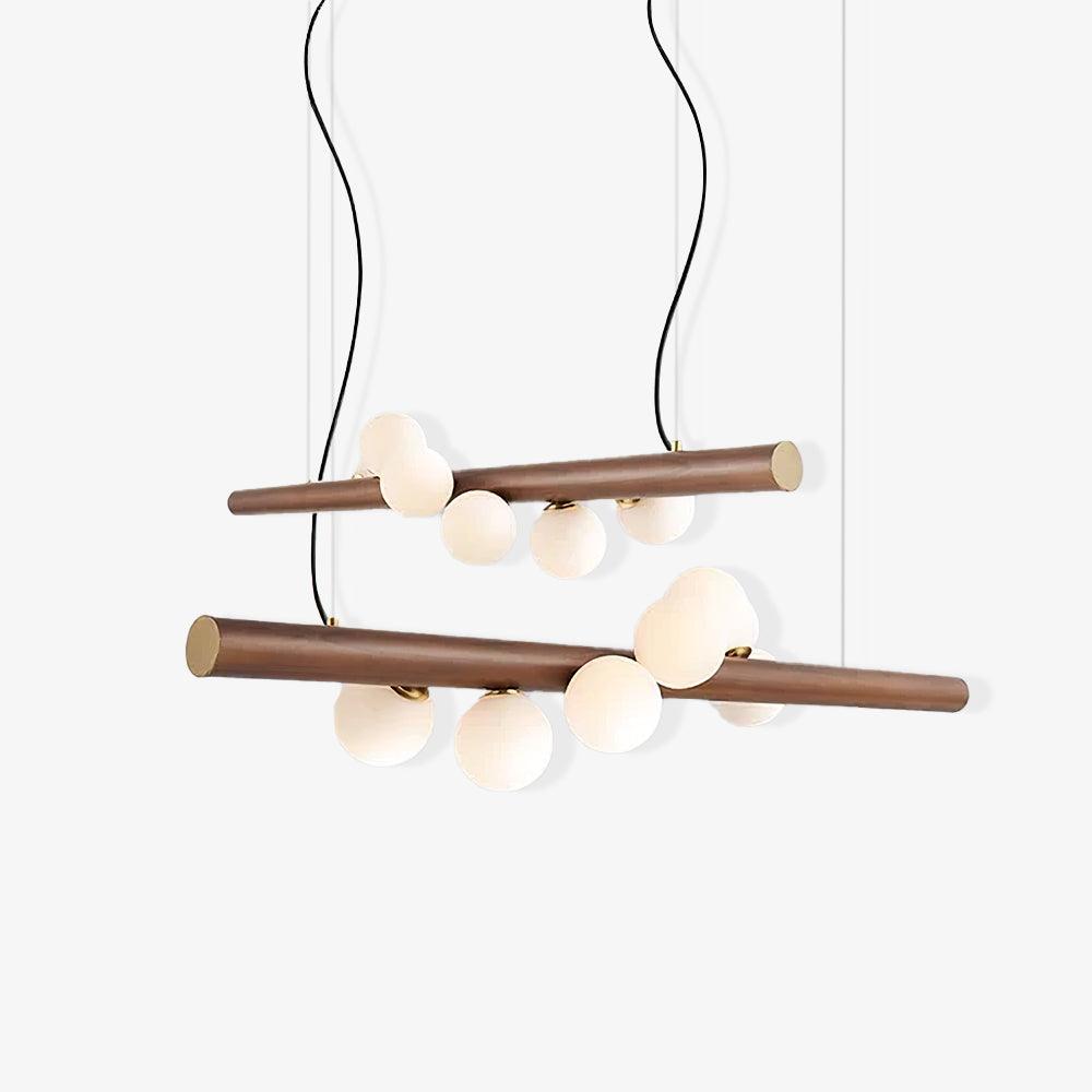 Arox skandinavische Pendelleuchte aus Holz