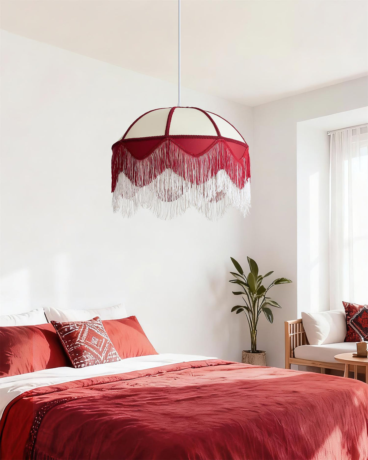Carmella Fringe Pendelleuchte
