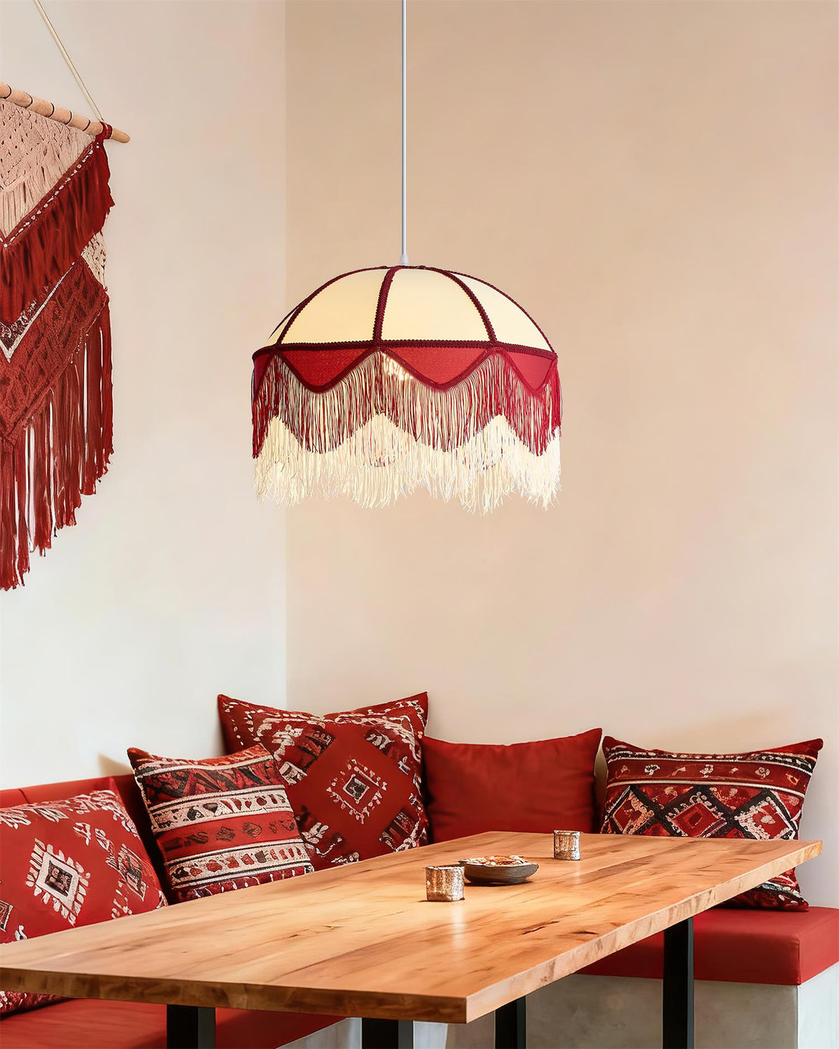 Carmella Fringe Pendelleuchte