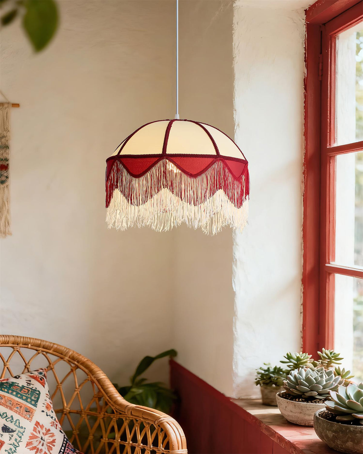 Carmella Fringe Pendelleuchte