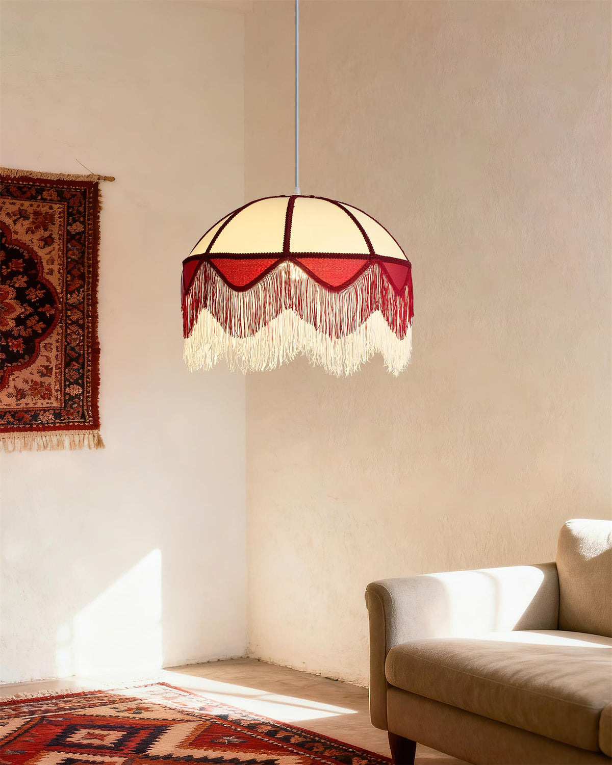 Carmella Fringe Pendelleuchte