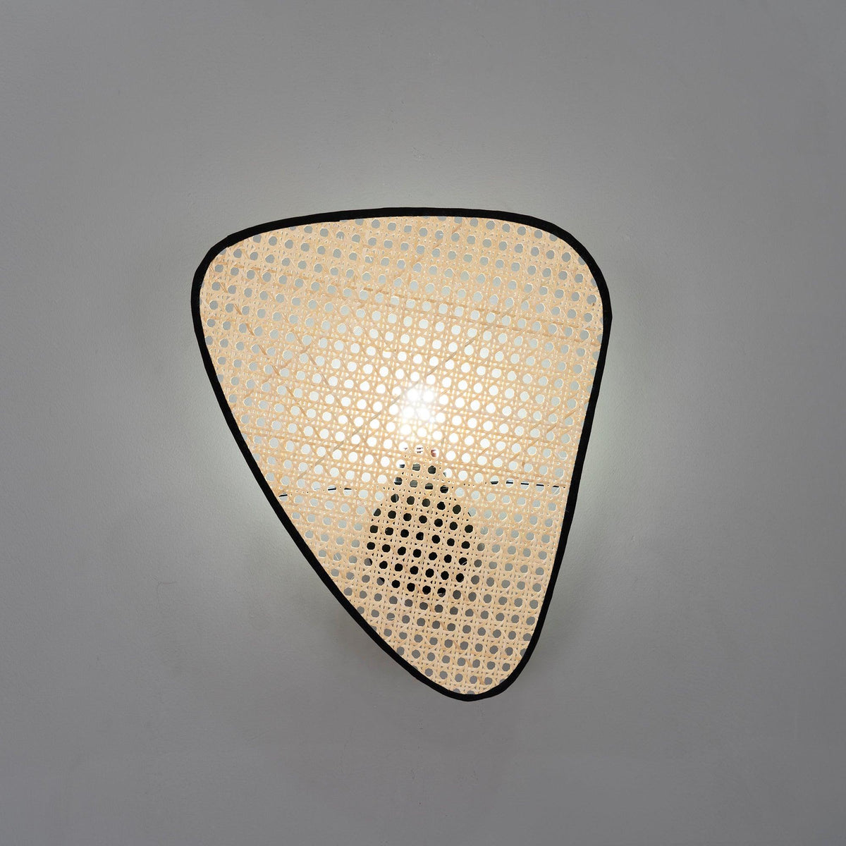 Caneira Art Natural Cannage Bamboo Wandleuchte