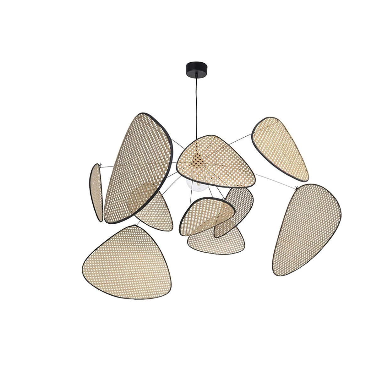 Orelivora Kronleuchter Screen Cannage Suspension Retro