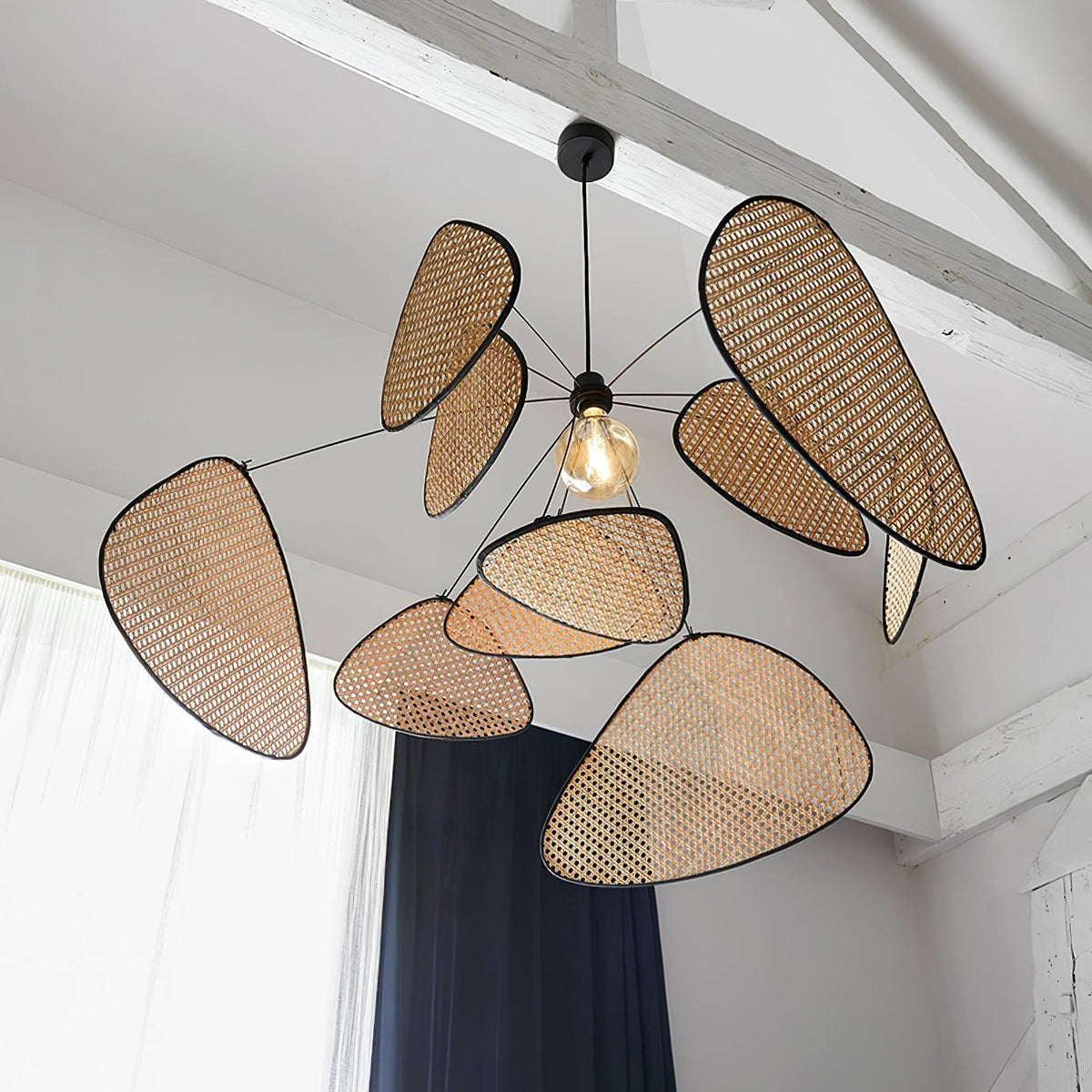Orelivora Kronleuchter Screen Cannage Suspension Retro