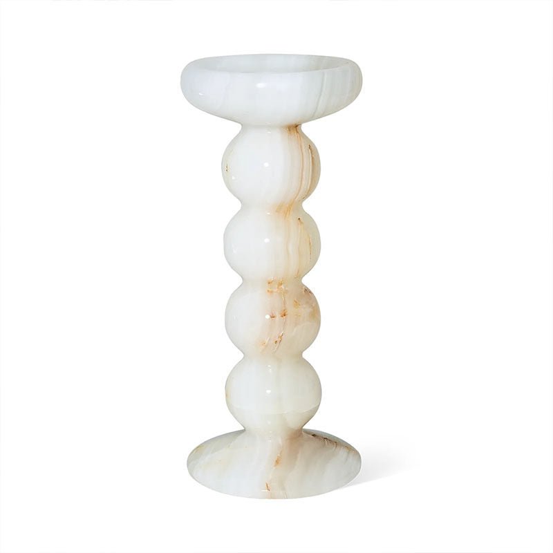 Totem Jade Kerzenständer in Grün